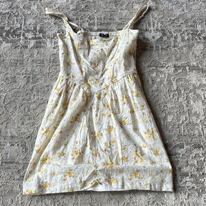 Trixxi Yellow Floral Dress